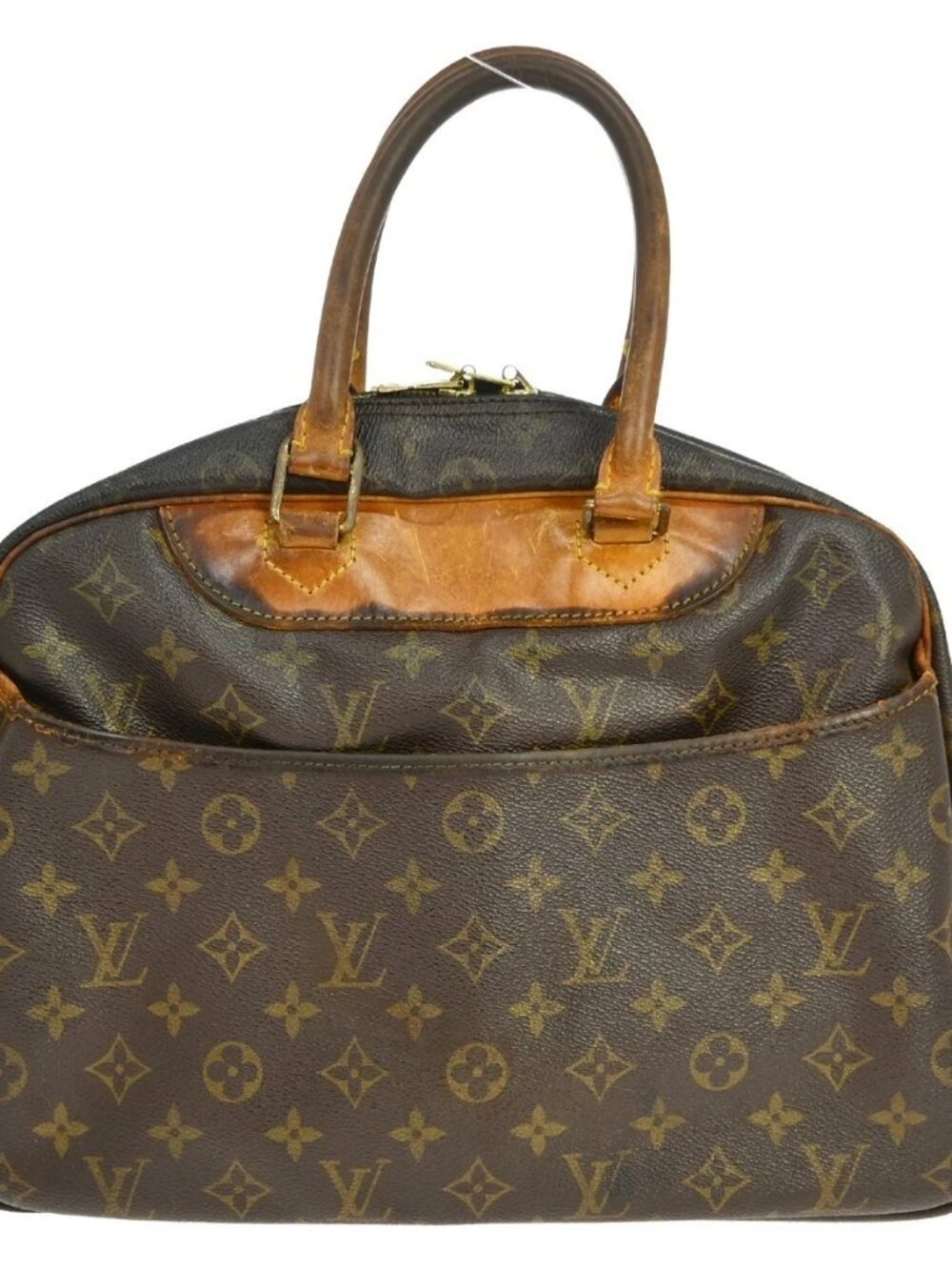 Louis Vuitton Deauville Bowling Vanity Handbag M47270 VI1926 BQ02097